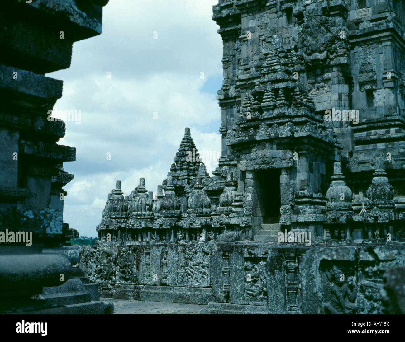 Prambanan Tempel, in der Nähe von jogjakarta, Java, Indonesien, Asien. Stockfoto