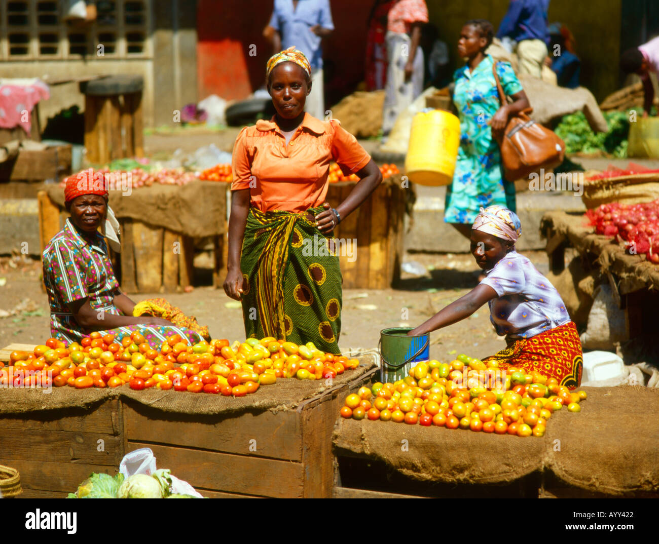 Küstenprovinz Markt Mombasa Kenia Stockfoto