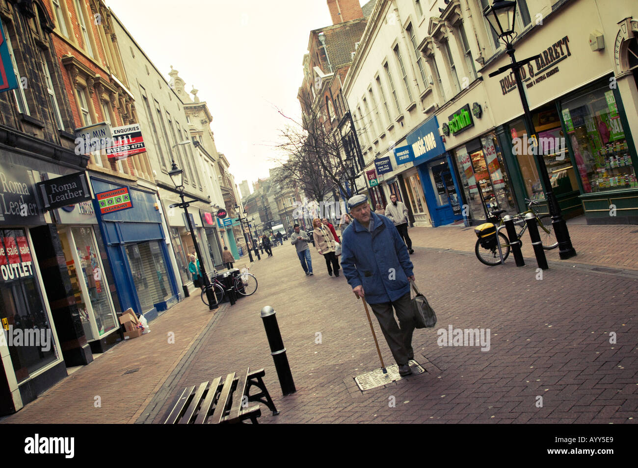 Whitefriargate in Hull City Centre, East Yorkshire, England, UK Stockfoto