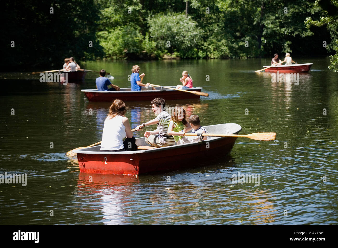 Berlin germany visitors park on Fotos und Bildmaterial in hoher