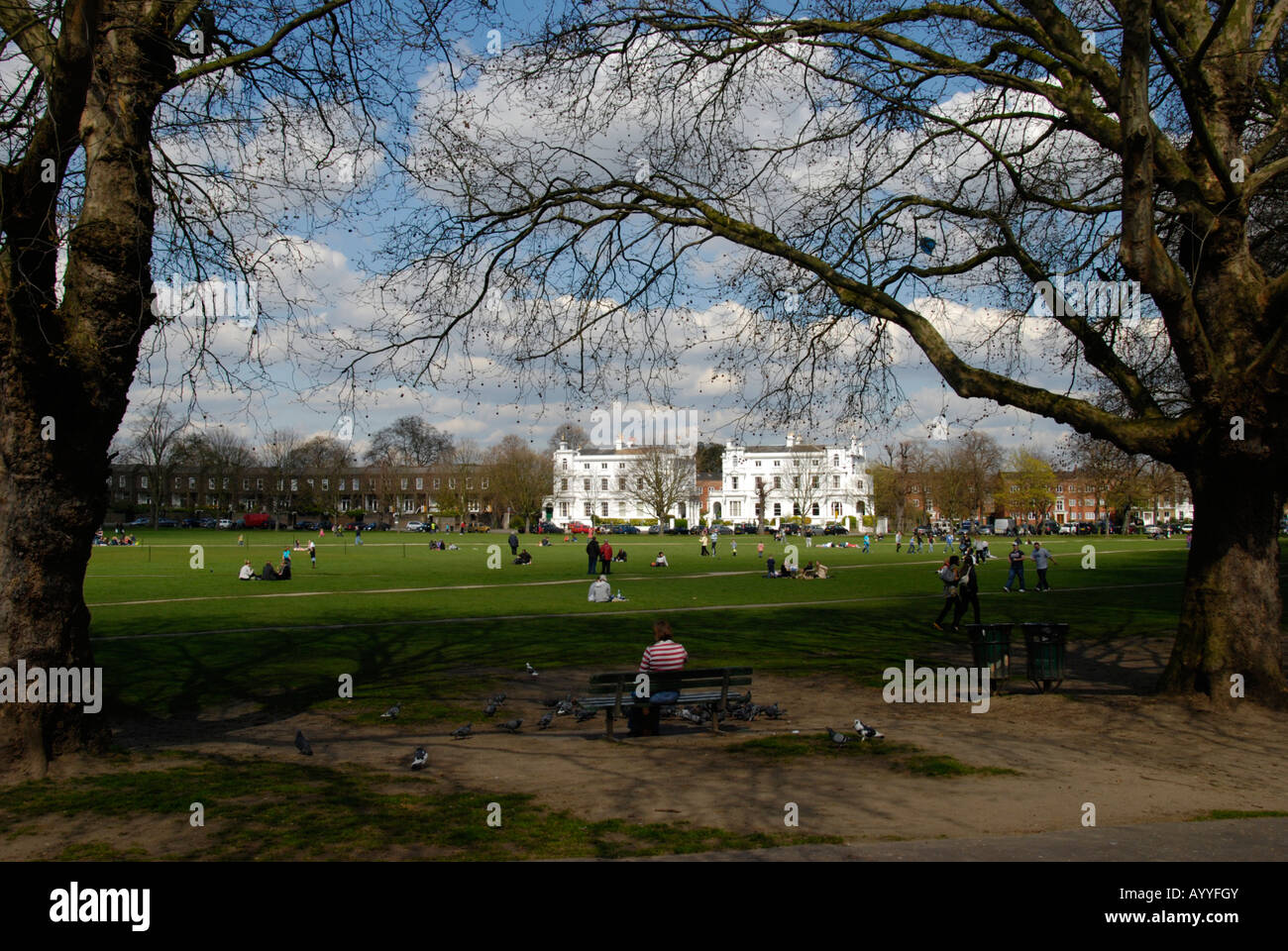 Richmond Green Richmond Upon Thames, London Stockfoto