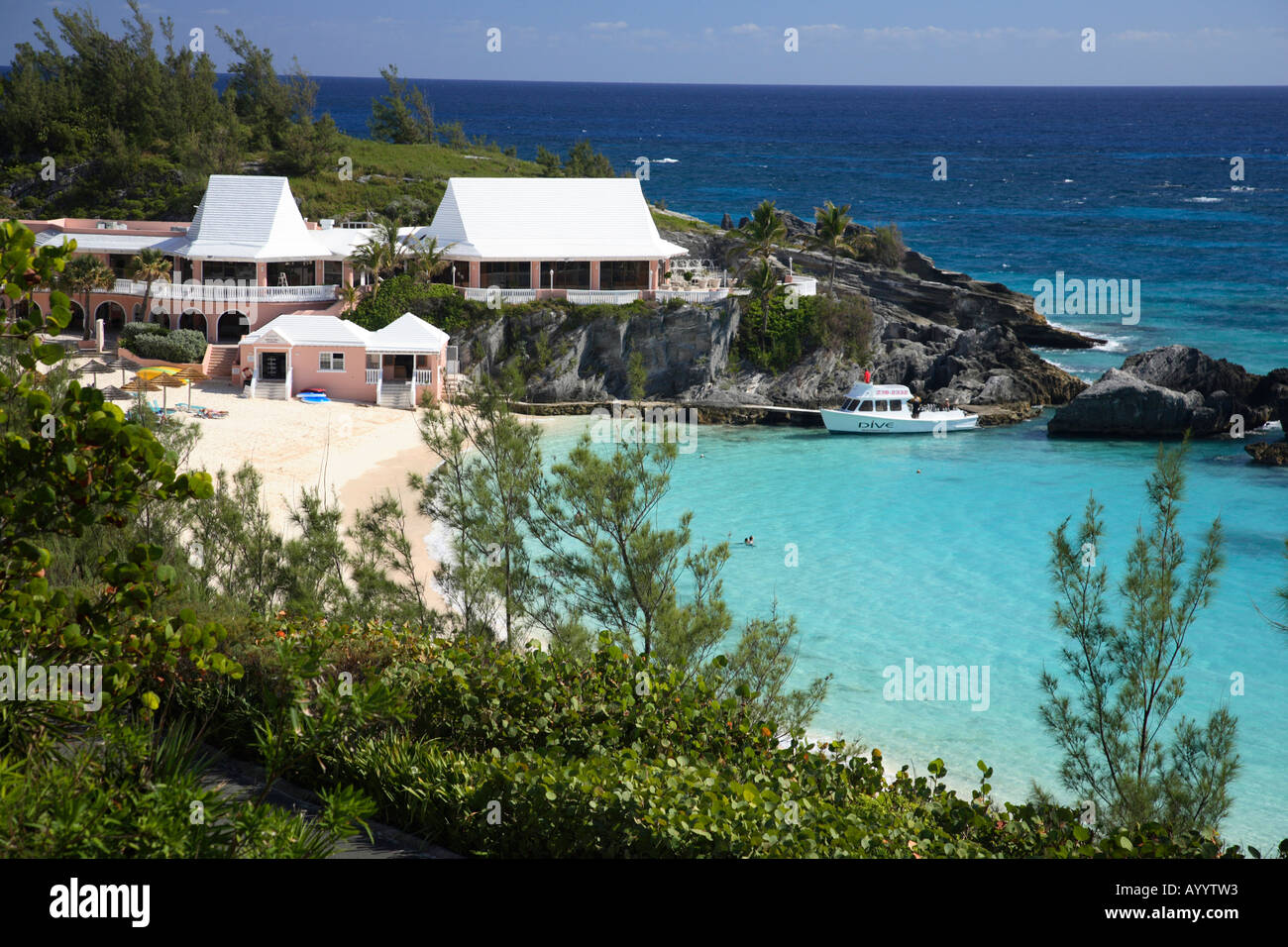 Fairmont Southampton Beach Resort, Bermuda Stockfoto