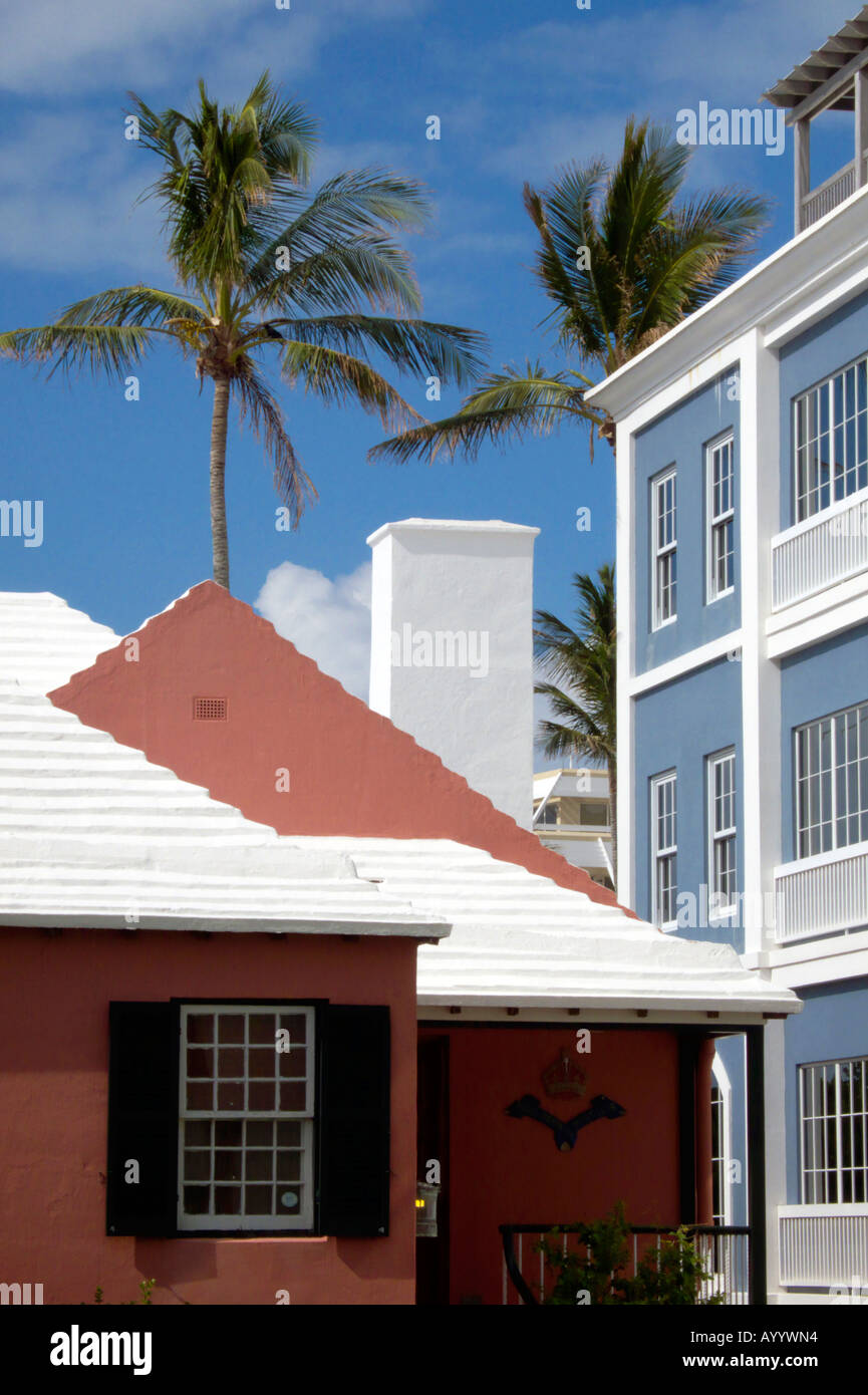 Gebäude 1802, Hamilton, Bermuda Stockfoto