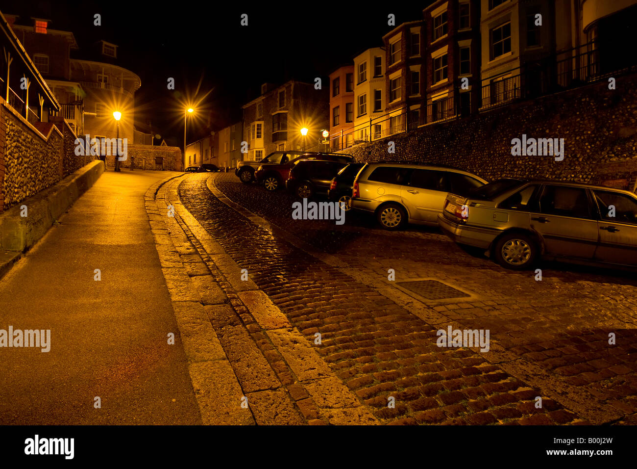 Das Leben Boot Slipanlage, alte Cromer "North Norfolk" UK Stockfoto