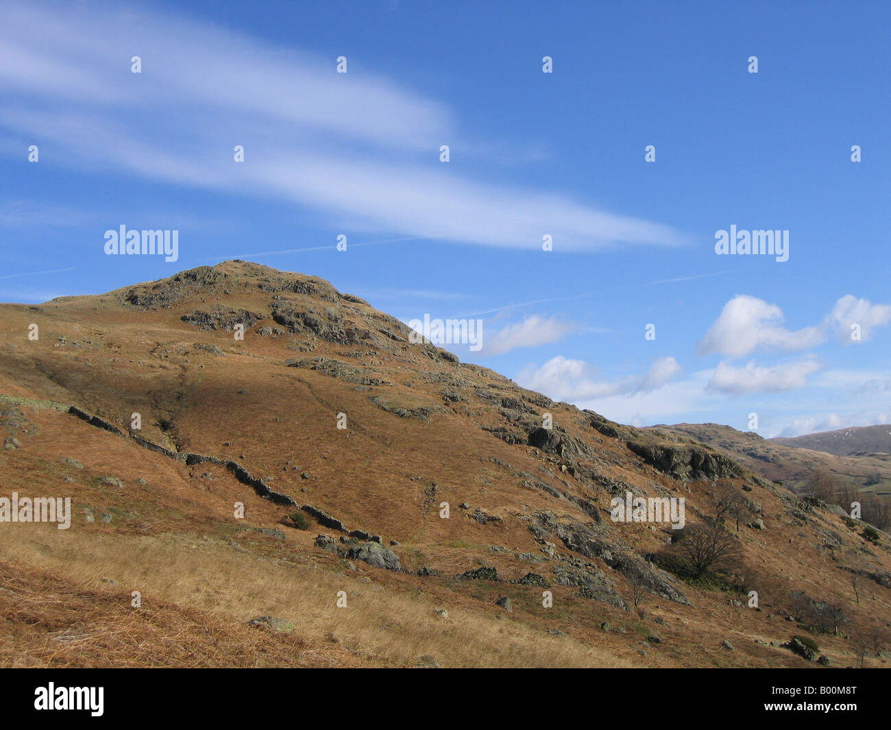 Ein Blick auf Joch, Far Eastern Fells, Lake District Cumbria England Stockfoto