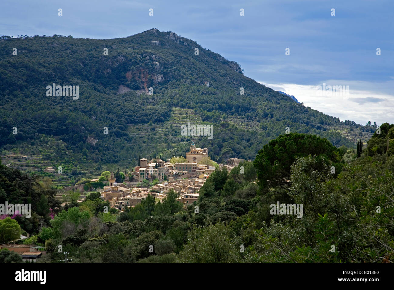 Valldemossa Dorf. Mallorca-Island.Spain Stockfoto