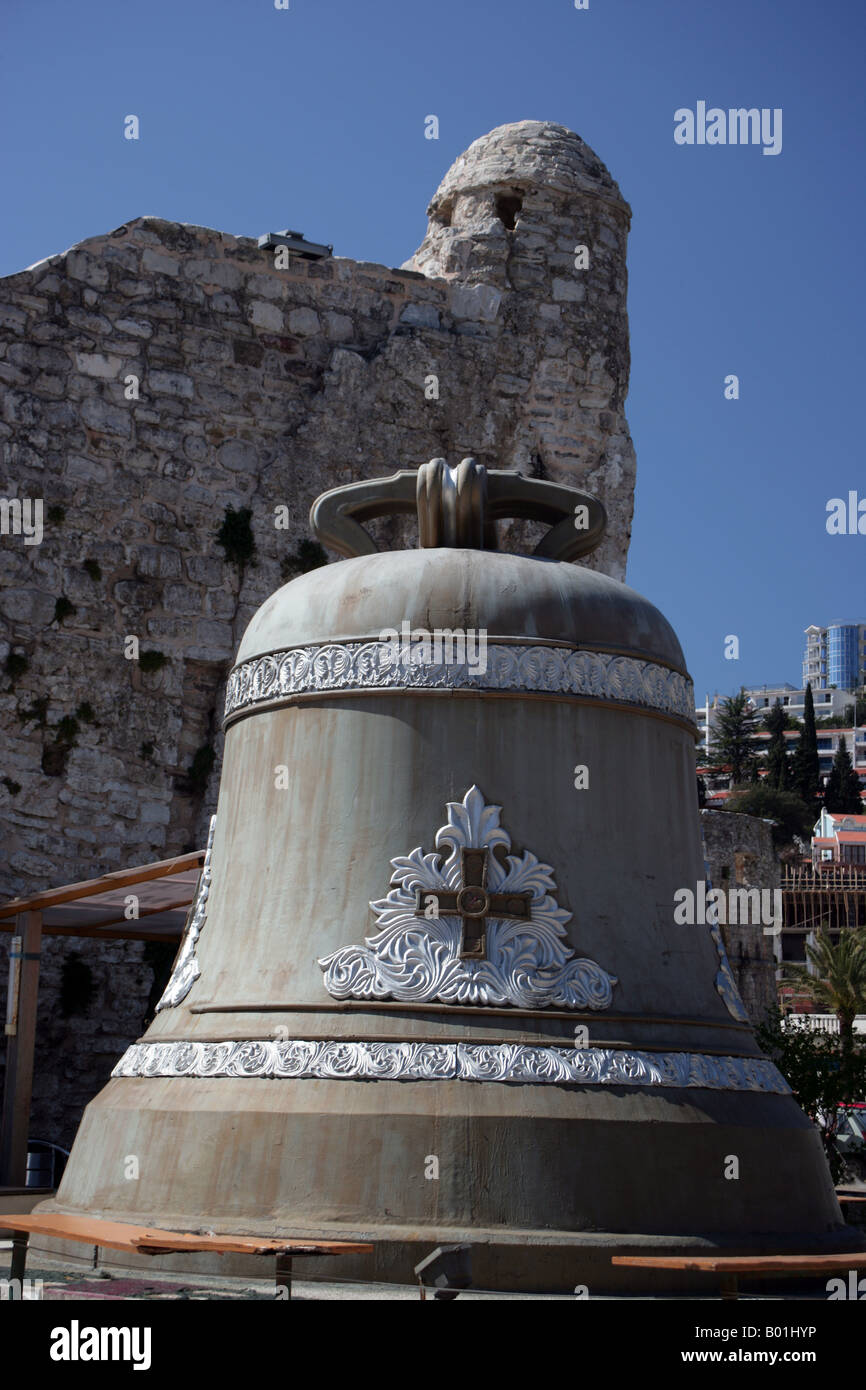 Montenegro Budva Great Bell Stockfoto