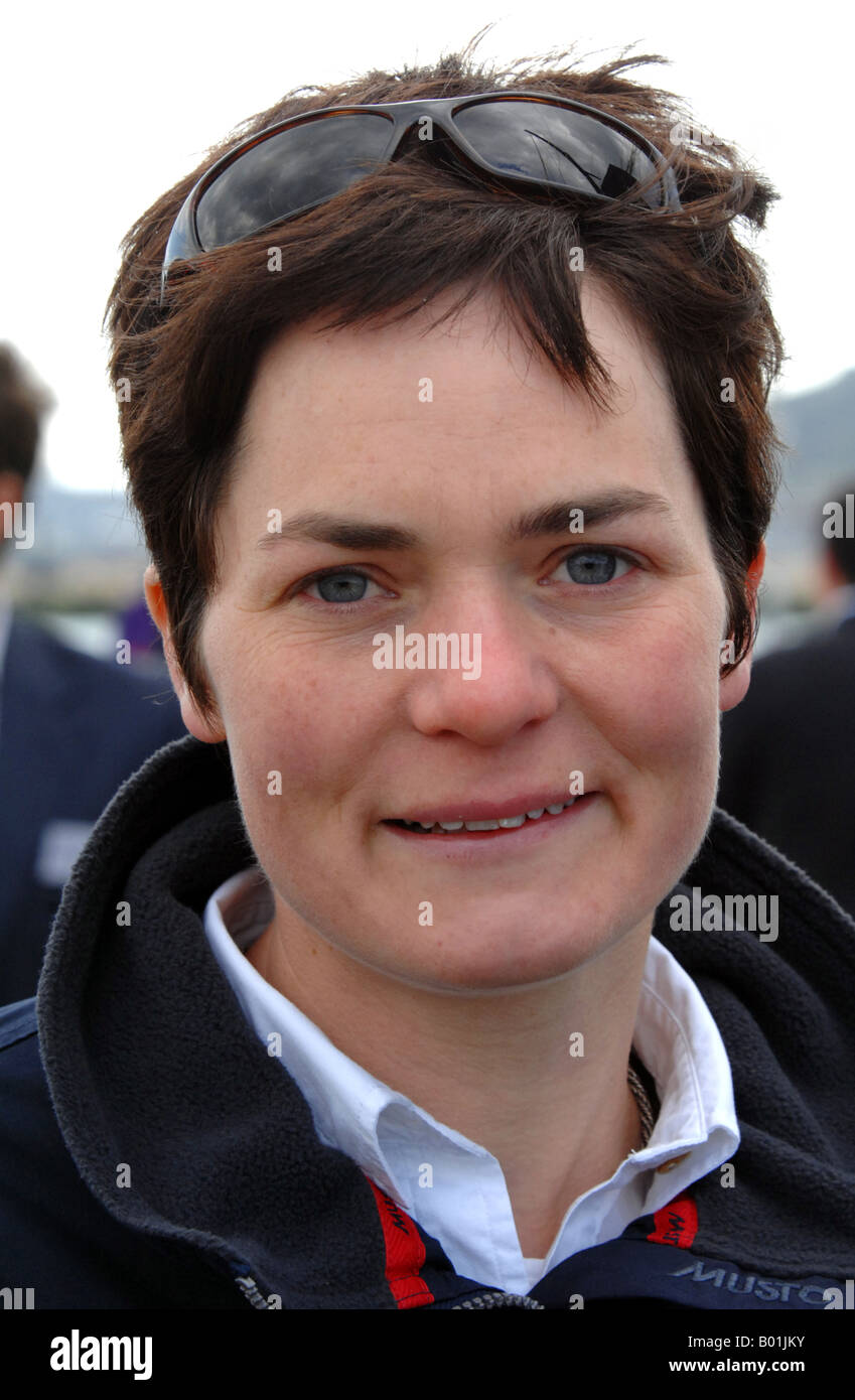 Dame Ellen MacArthur Stockfoto