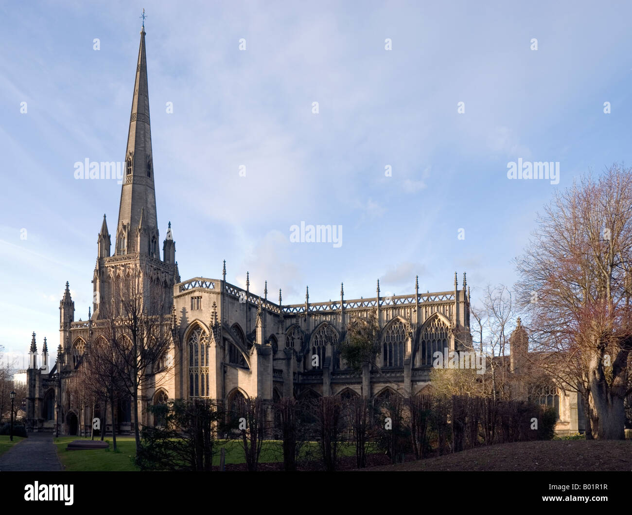 Kirche St. Mary Redcliffe Bristol UK Stockfoto