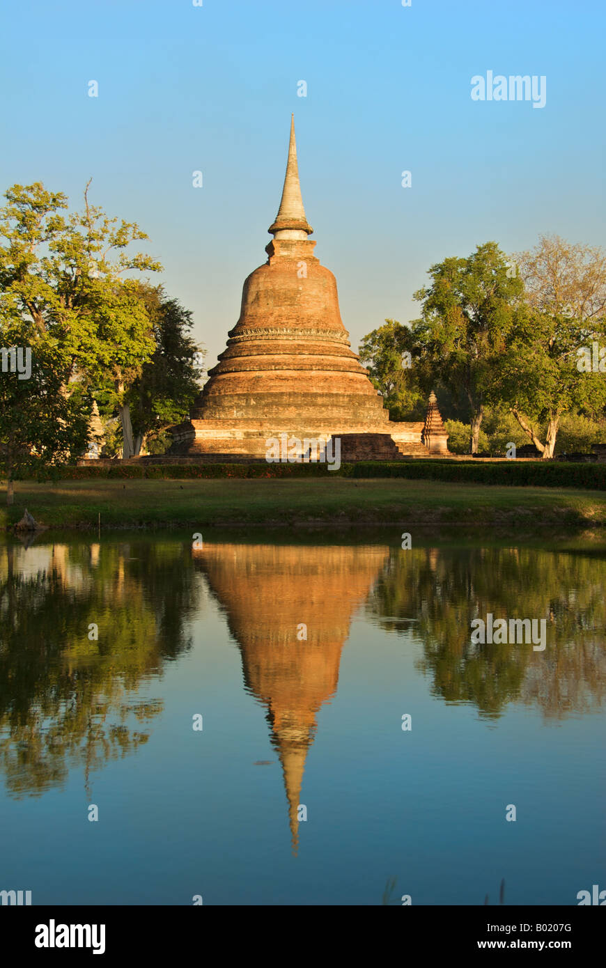 Wat Chana Songkram Sukhothai Historical Park Thailand Stockfoto