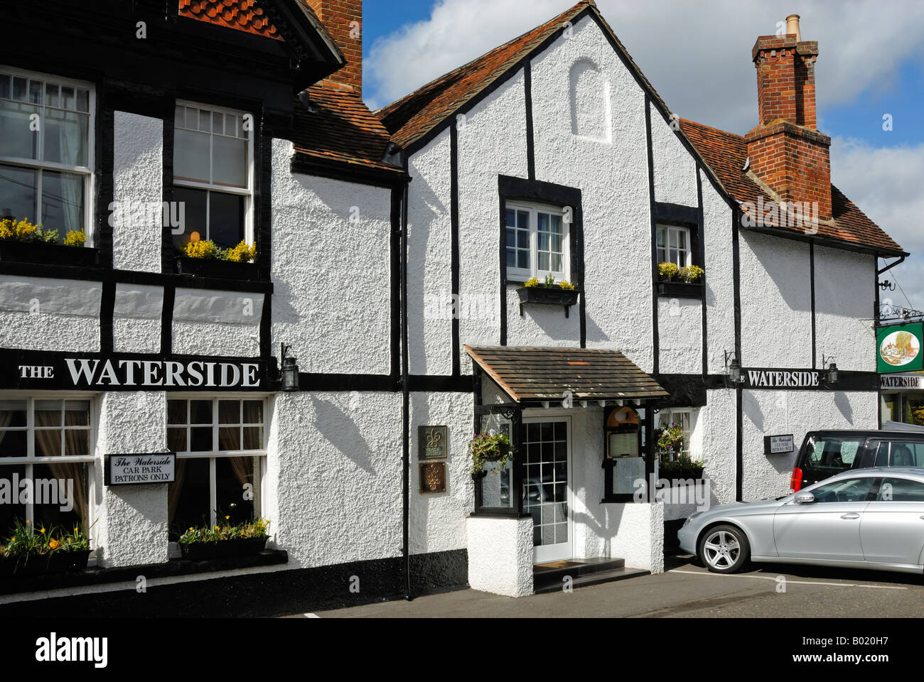 Waterside Inn, Bray Stockfoto