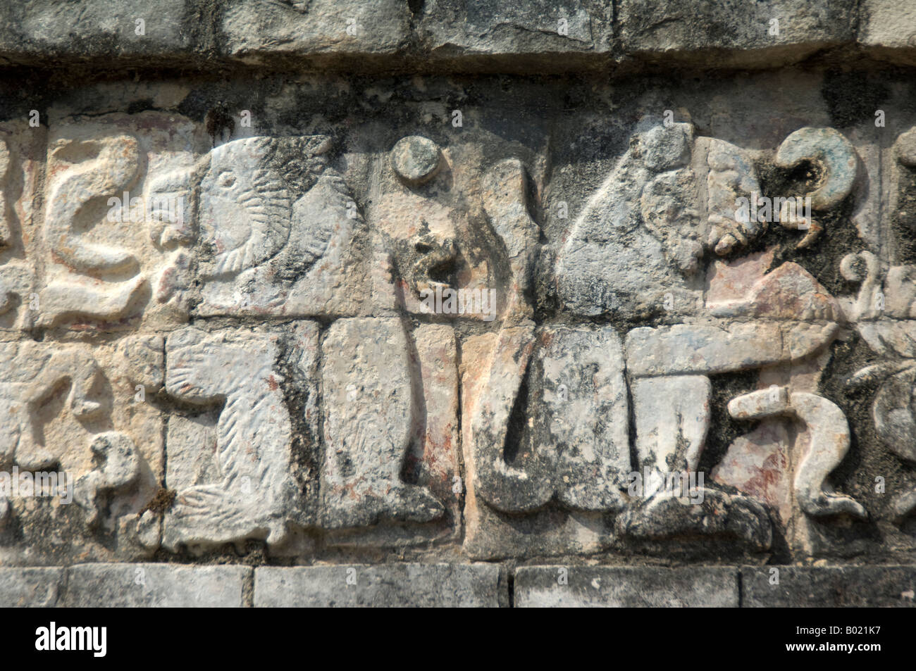 Chichen Itza, Maya Ruinen, Yucatan Stockfoto