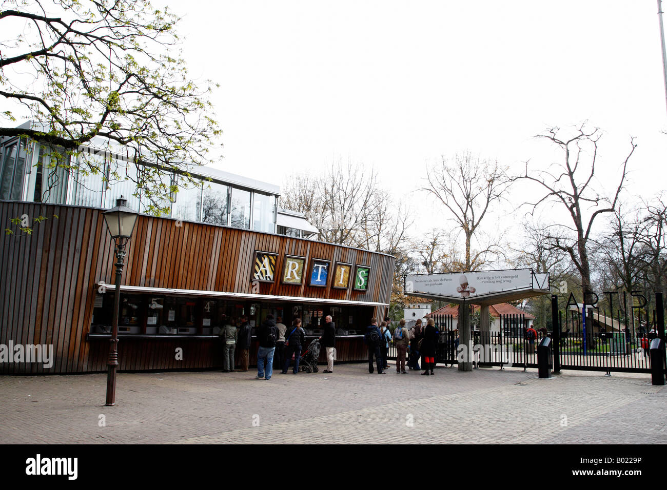 Eingang zum Artis die ältesten zoologischen Anlage in den Niederlanden Plantage Kerklaan Amsterdam Niederlande Holland Nordeuropa Stockfoto