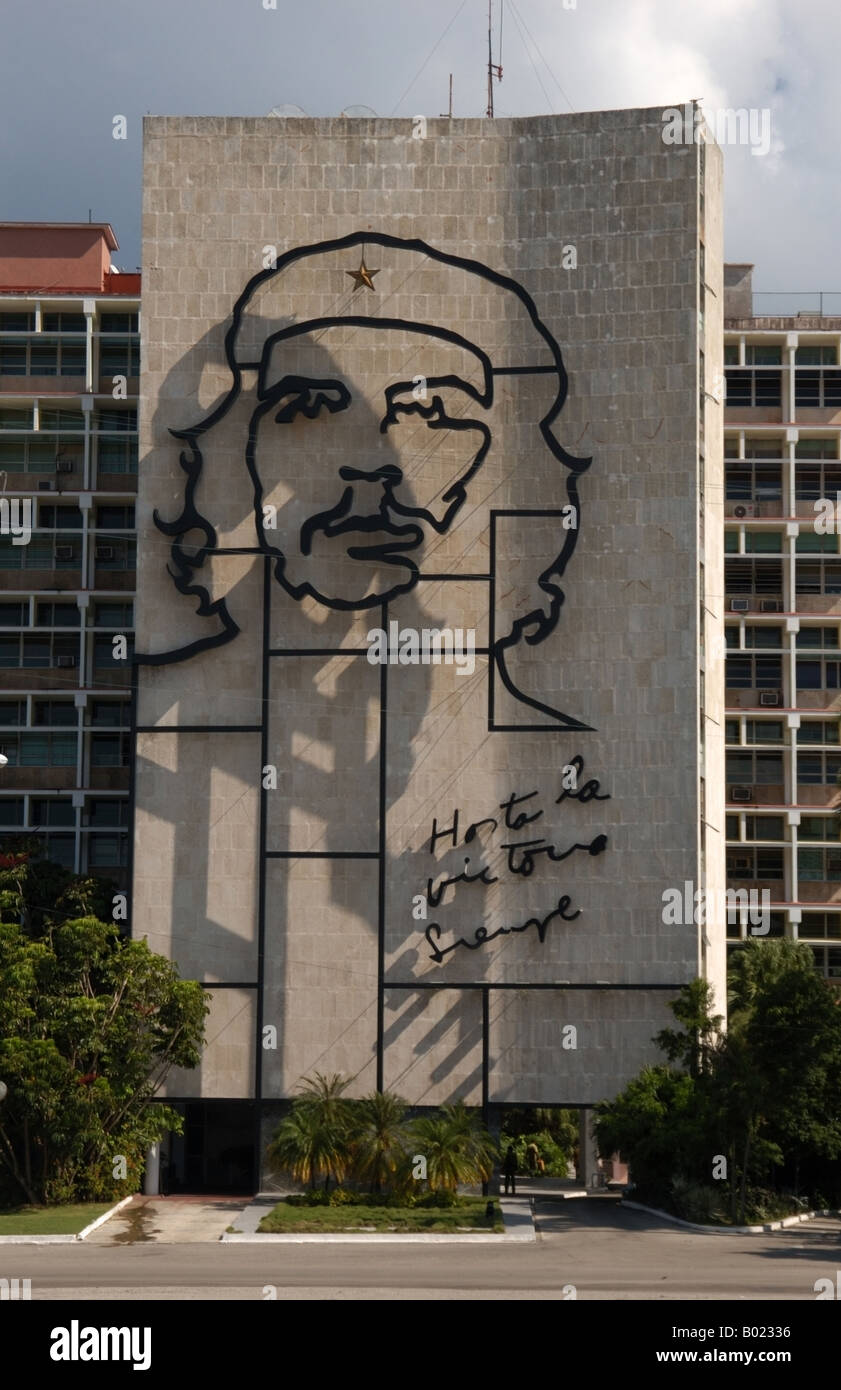 Ministerium des Innern Bau, Platz der Revolution, Havanna, Kuba 2/2 Stockfoto