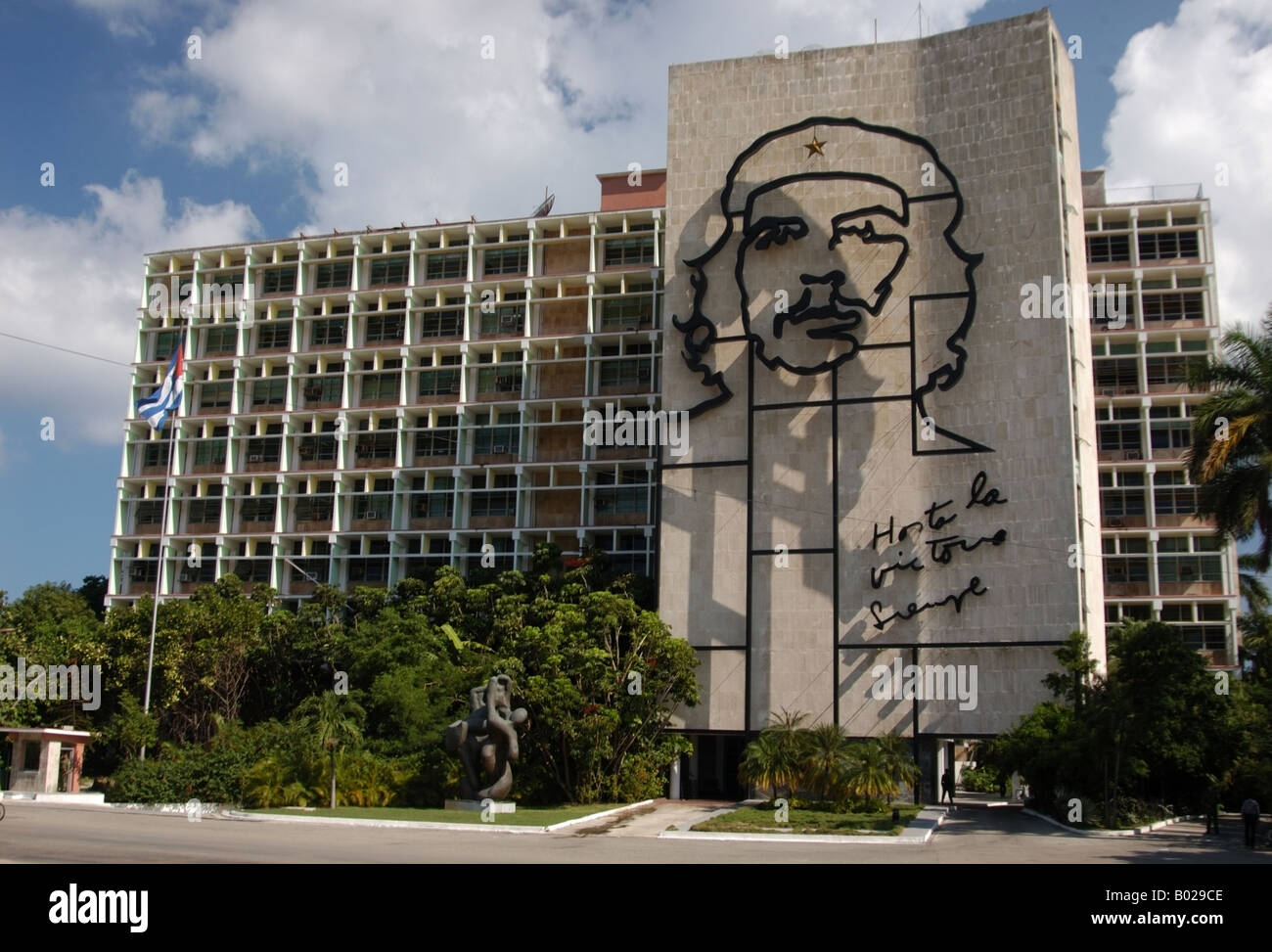 Ministerium des Innern Bau, Platz der Revolution, Havanna, Kuba 1/2 Stockfoto