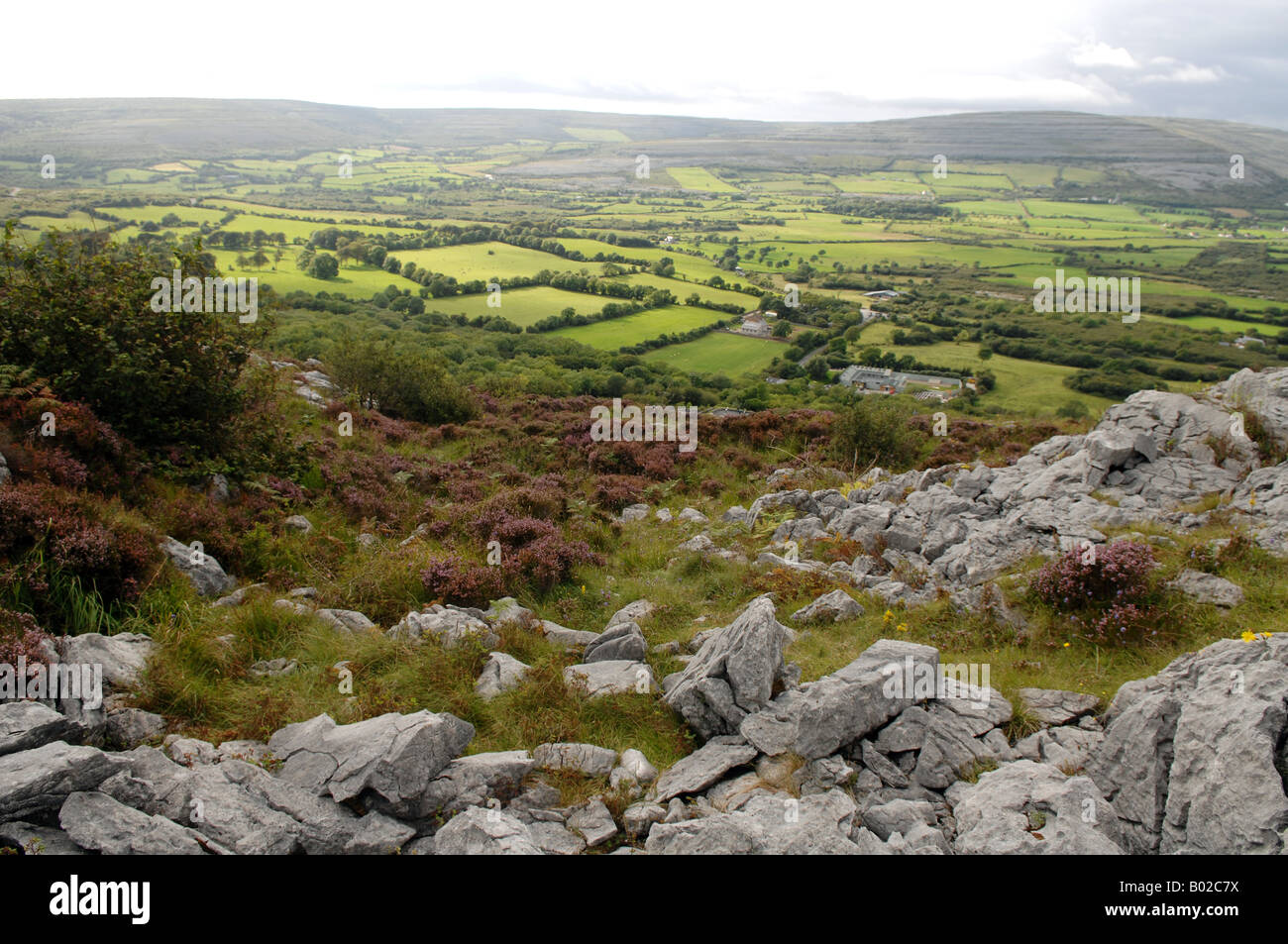 Connemara Mountains, County Clare, Irland Stockfoto