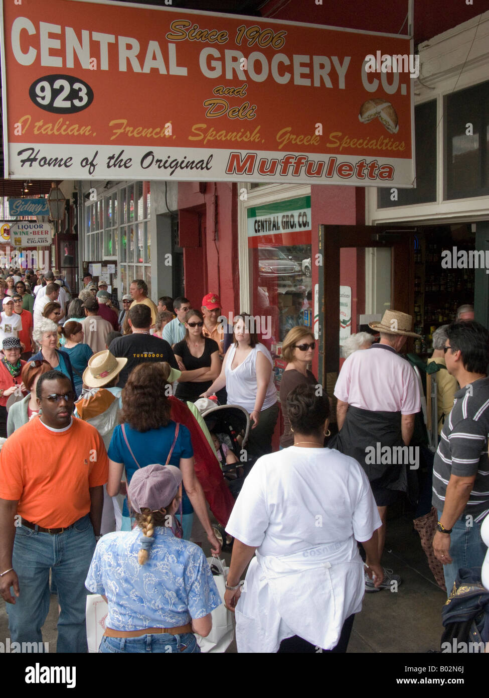Zentralen Grocery Co., New Orleans Stockfoto