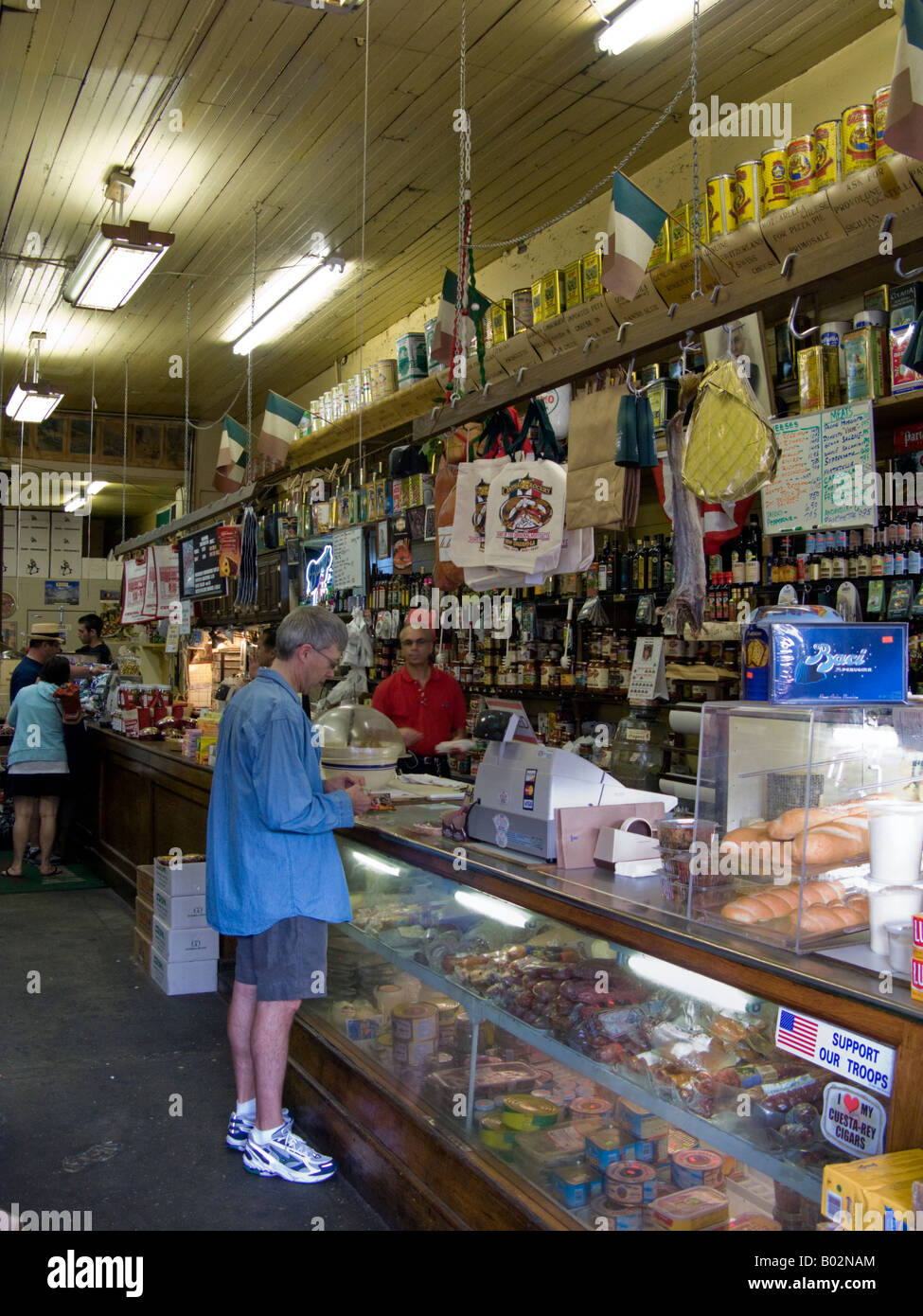 New Orleans Central Lebensmittelgeschäft Co Stockfoto