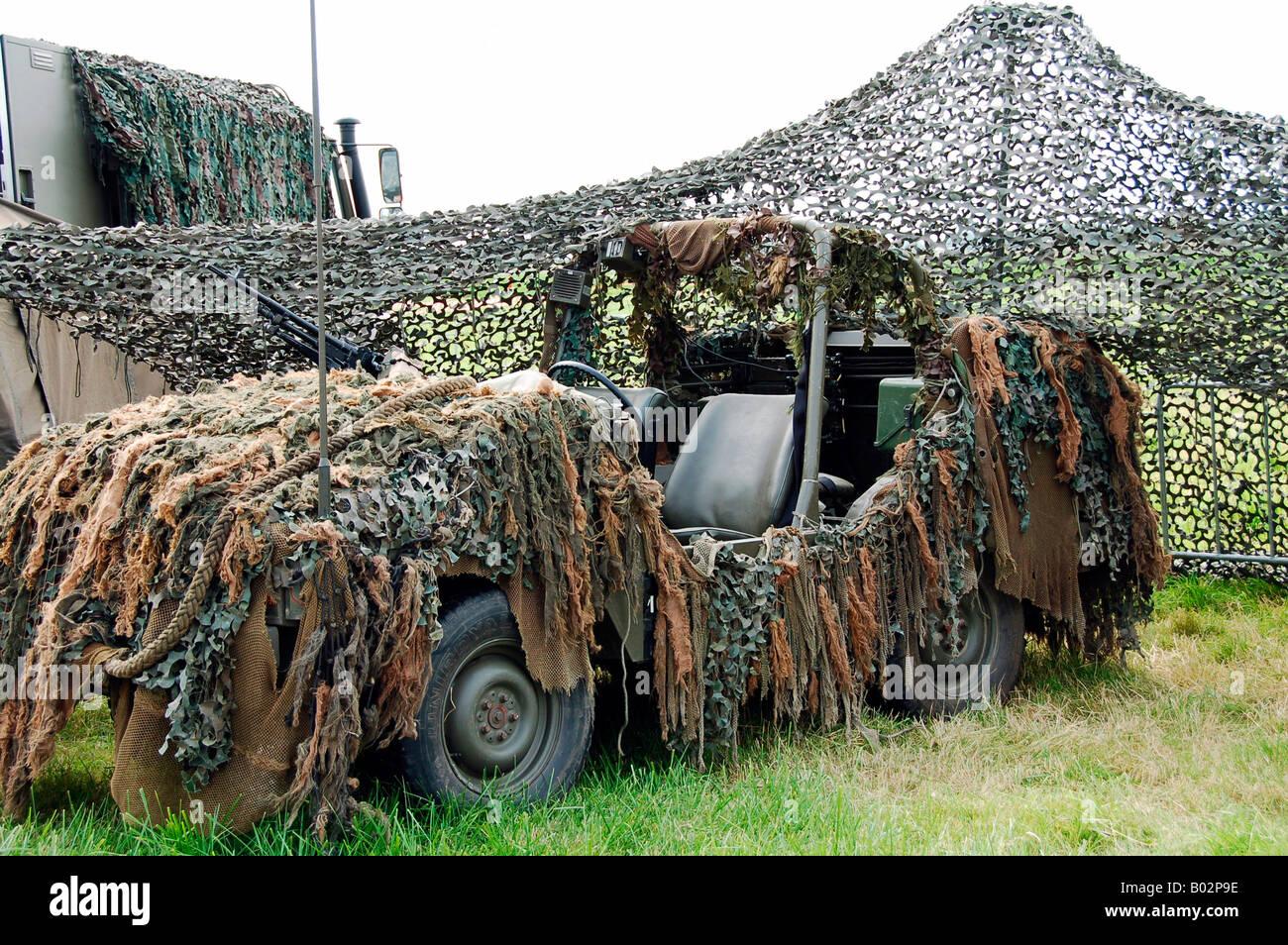 VW Iltis der Special Forces Group der belgischen Armee. Stockfoto