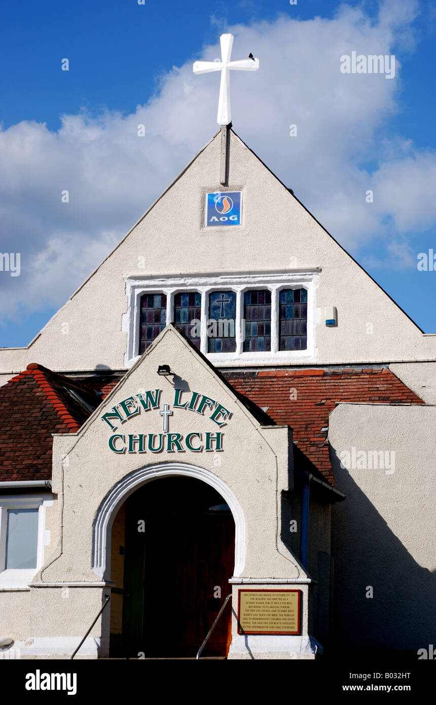 New Life Church, Baugruppen von Gott, Warwick, Warwickshire, England, UK Stockfoto