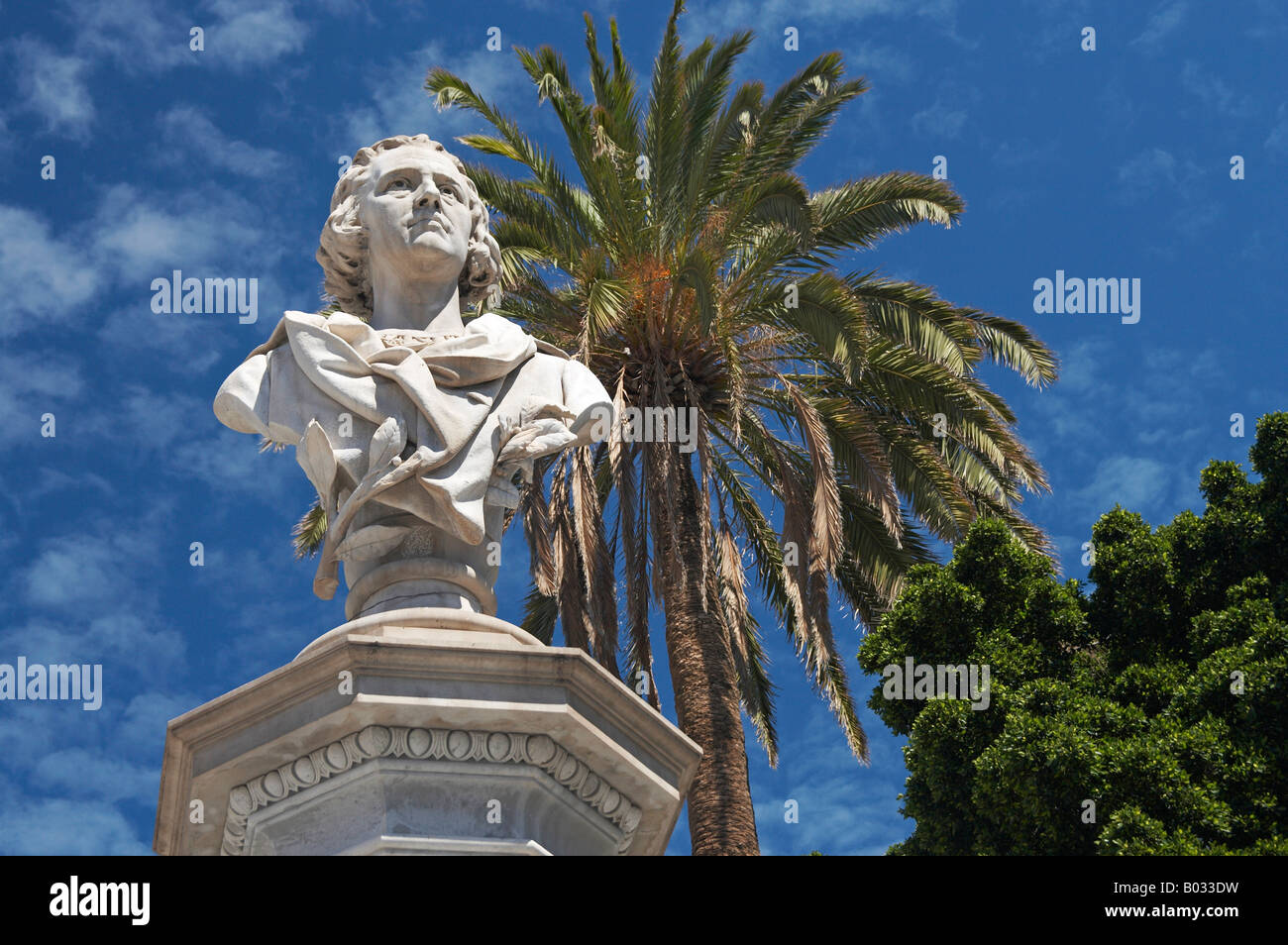 Christopher Columbus-Statue, Las Palmas Stockfoto