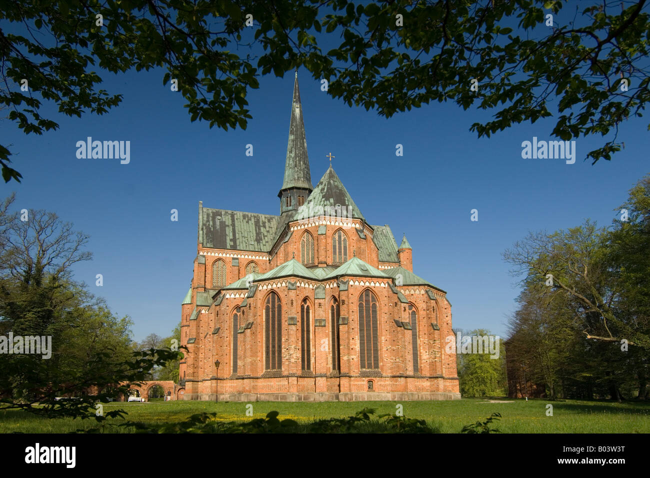 Bad Doberaner Münster Kirche Zisterzienserkloster Zisterzienser Kloster Deutschland Stockfoto