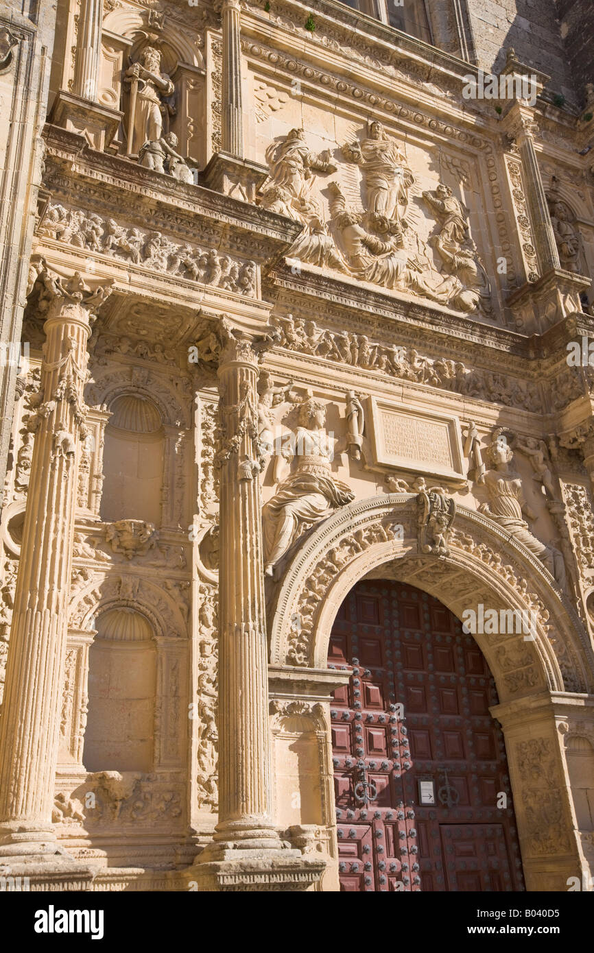 Capilla del Salvador (Kirche) in Plaza de Vázquez de Molina, Stadt Ubeda - ein UNESCO-Weltkulturerbe, Provinz Jaen Stockfoto