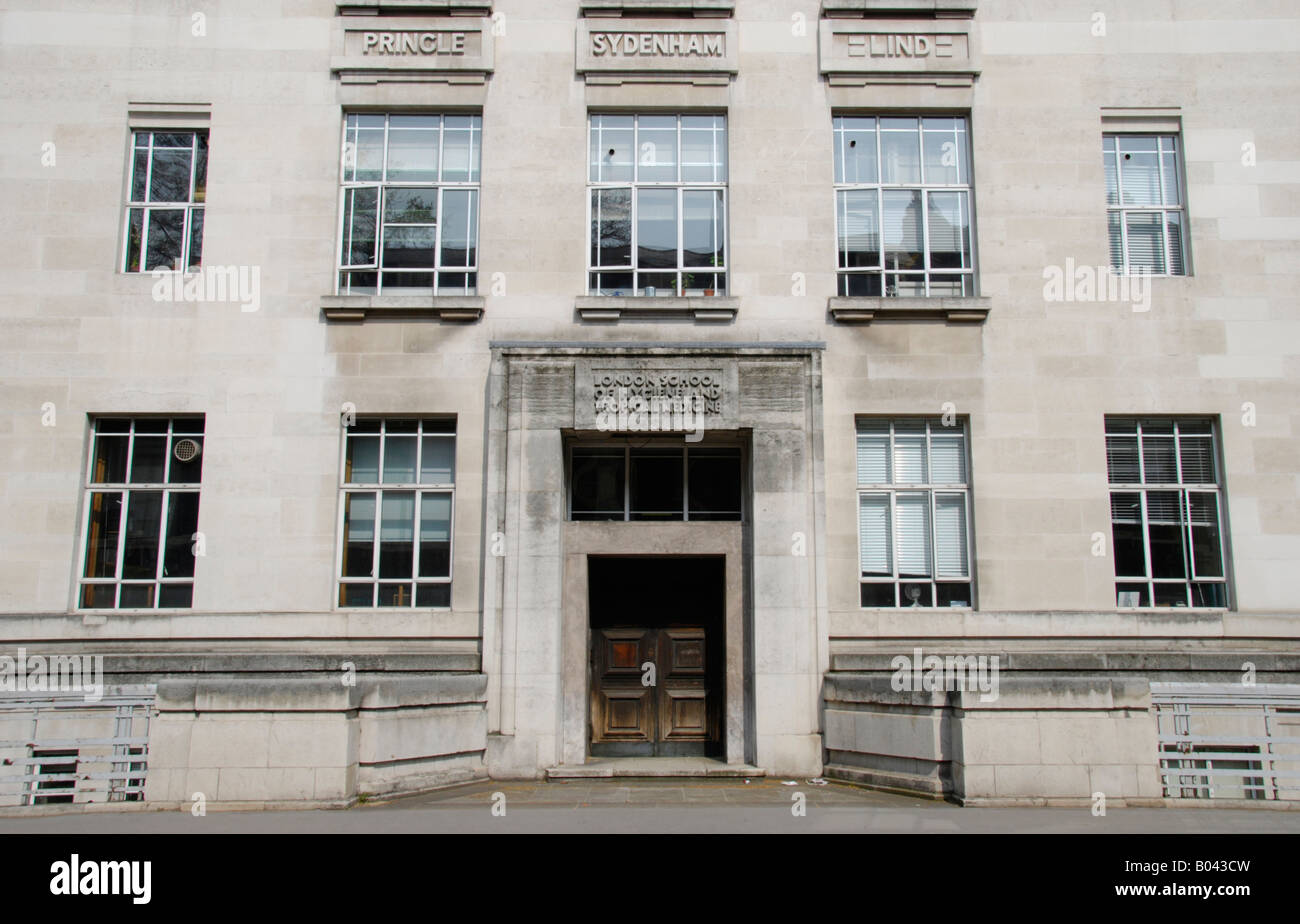 Der London School of Hygiene and Tropical Medicine, University of London, Gower Street, London Stockfoto