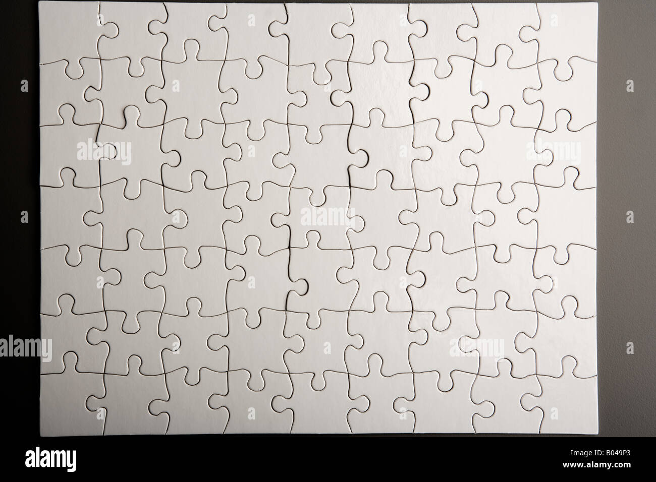 Komplette Jigsaw puzzle Stockfoto