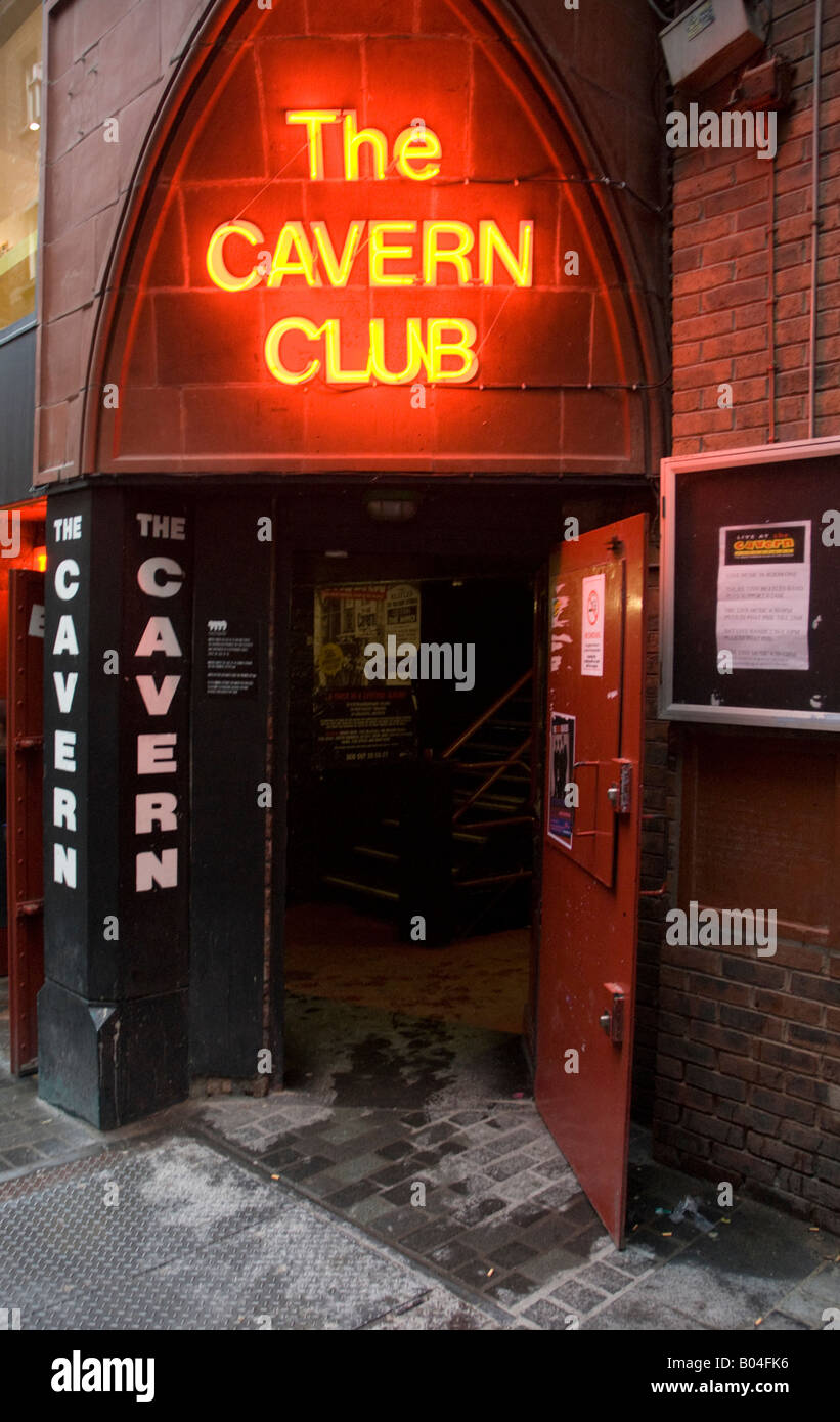 Der Cavern Club, Liverpool Stockfoto