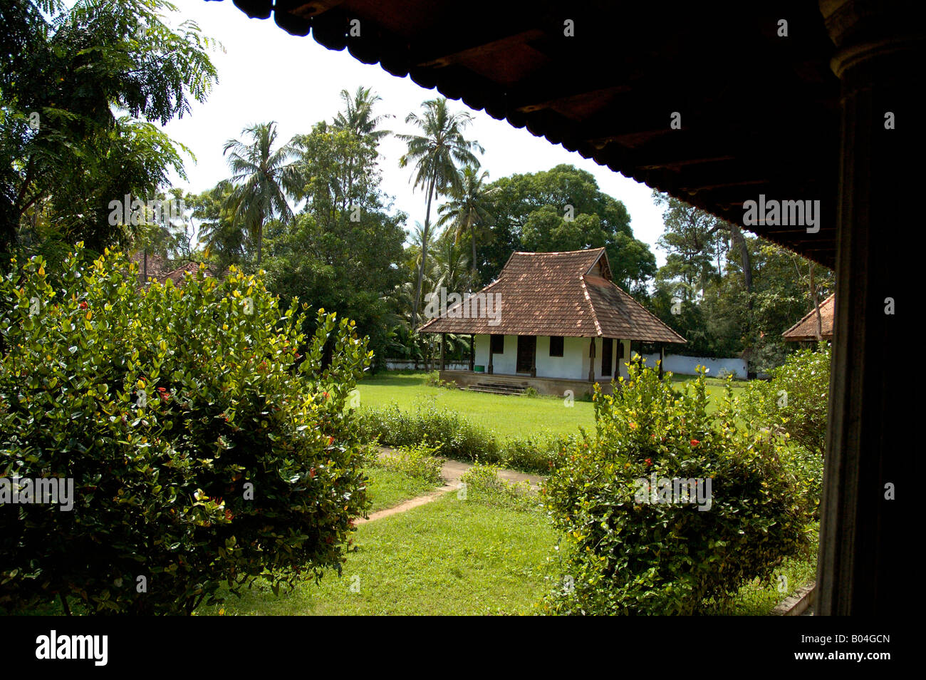 Tempel in Trivandrum Thiruvananthapuram Kerala Indien Stockfoto