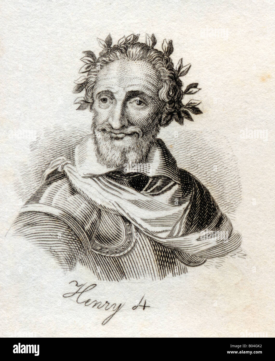 Heinrich IV., alias Heinrich von Navarra oder Bourbon, 1553 - 1610. König von Navarra als Heinrich III., 1572 - 89. Erster Bourbon König von Frankreich, 1589 -1610. Stockfoto