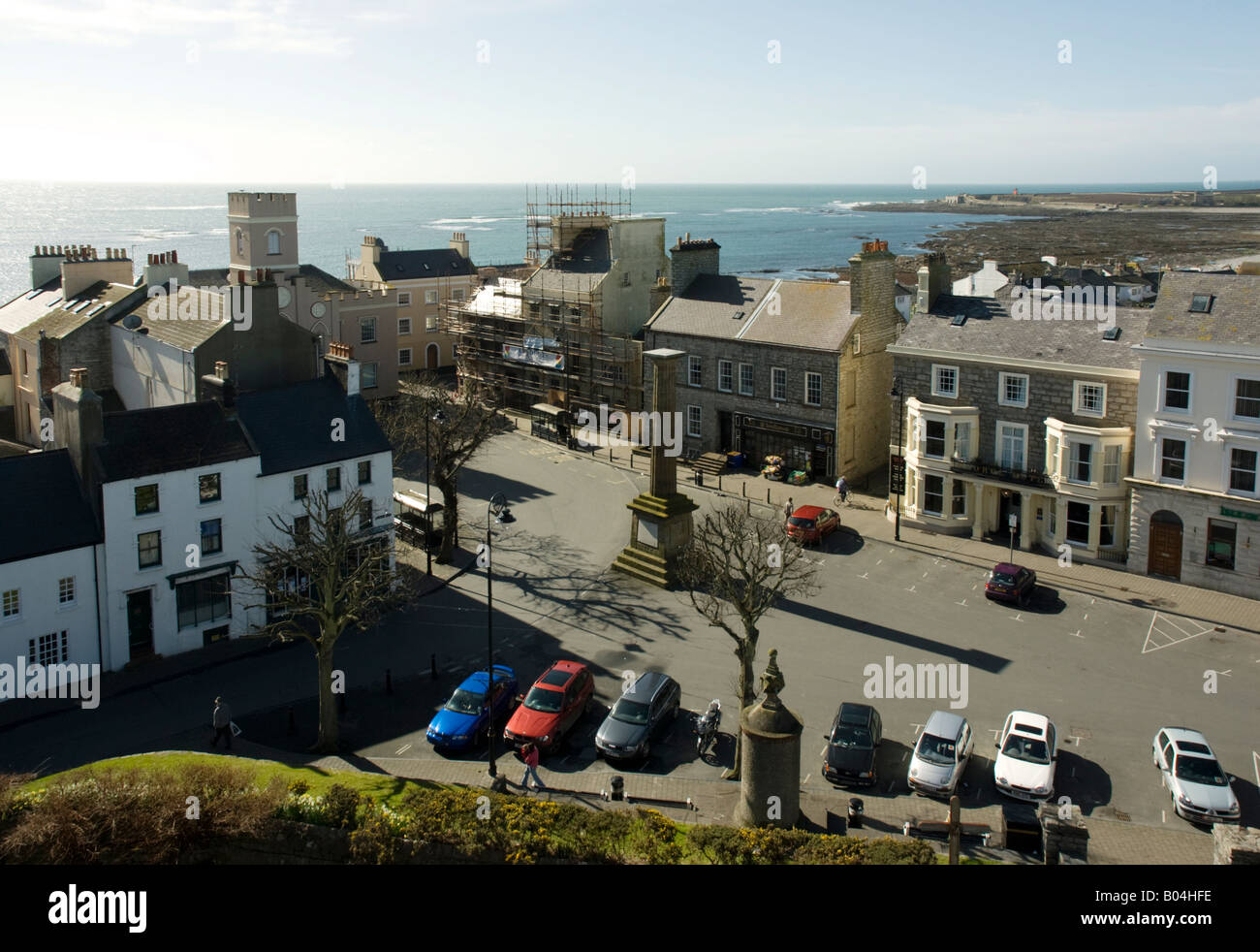 Castletown Square, Isle Of Man Stockfoto