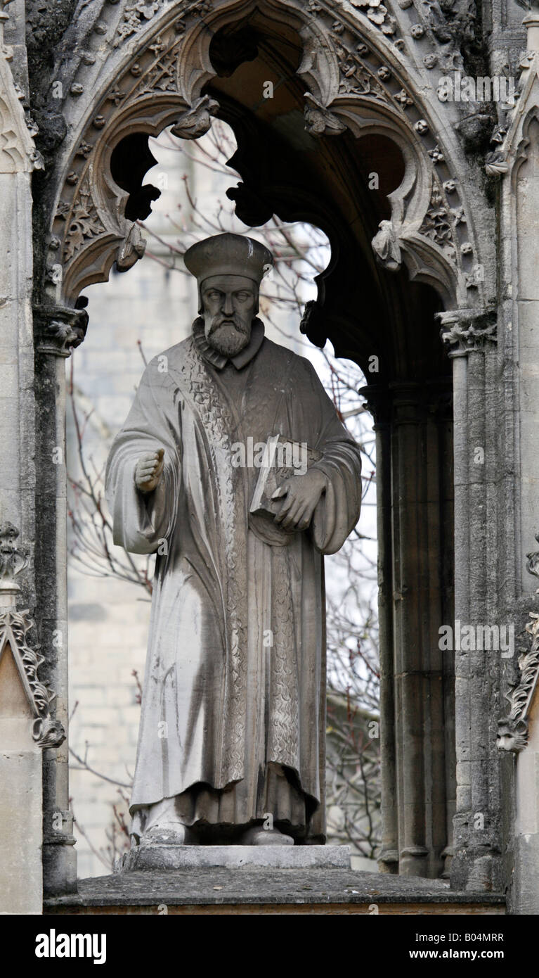 Bischof Hooper Denkmal Gloucester Stockfoto