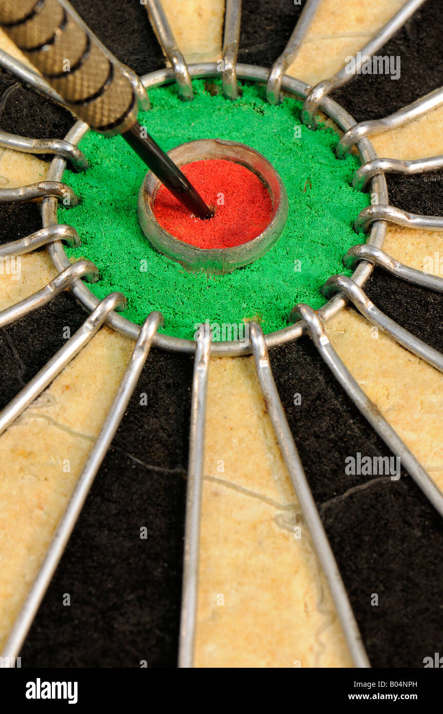 Bullseye! Stockfoto