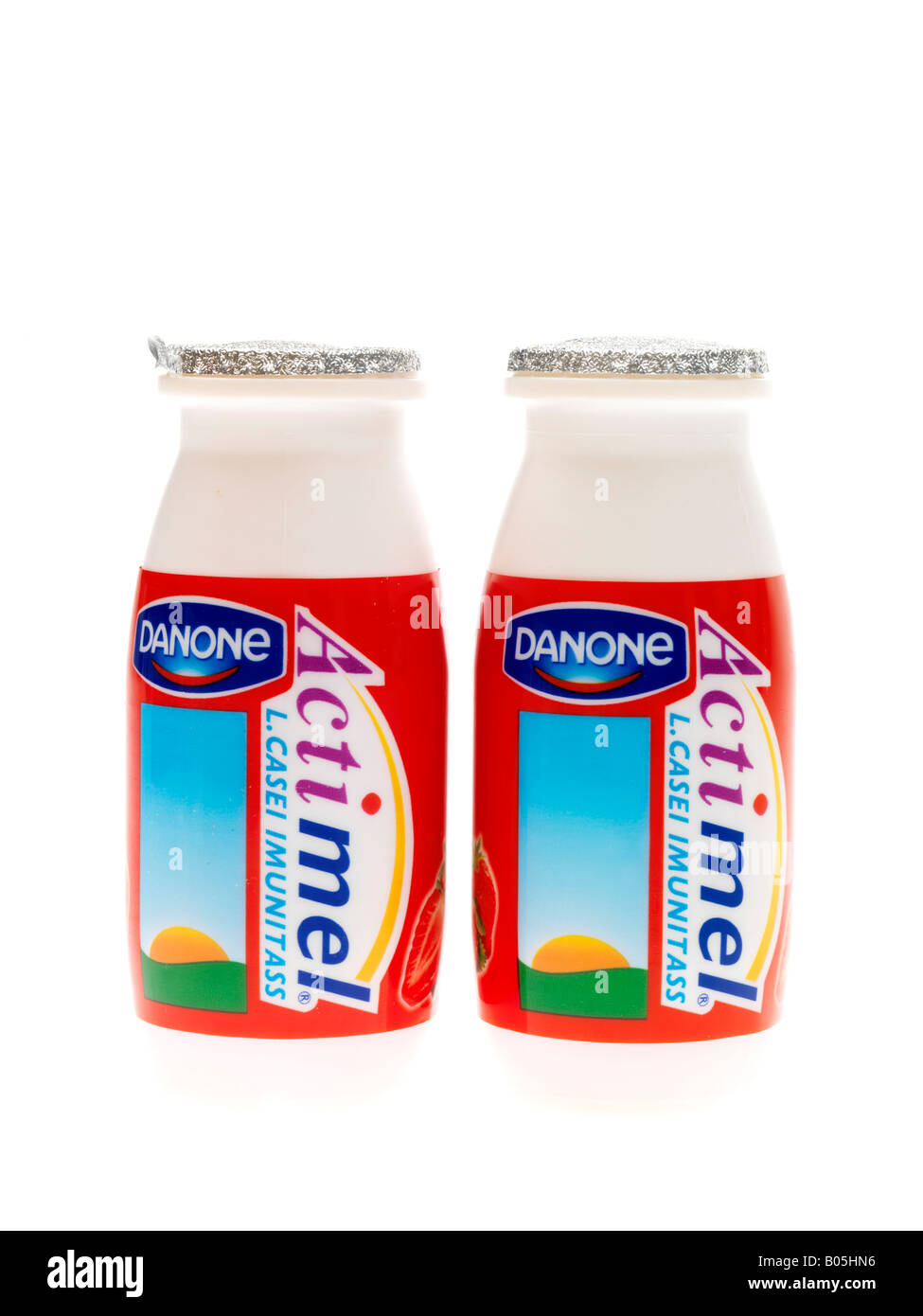 Actimel Yogurt Drink Stockfotos &amp; Actimel Yogurt Drink Bilder - Alamy