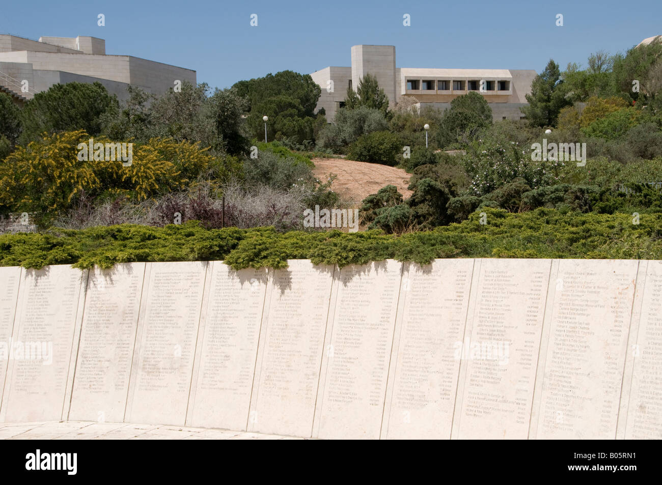 Der Hebräischen Universität am Mount Scopus, Jerusalem Israel Stockfoto