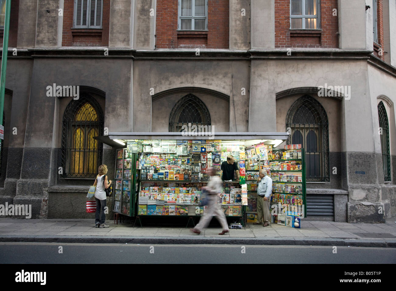 Zeitungsständer in Buenos Aires Stockfoto