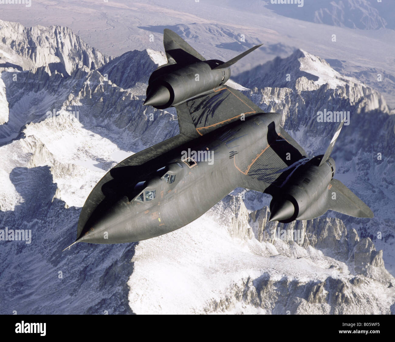 SR-71 b Blackbird Stockfoto