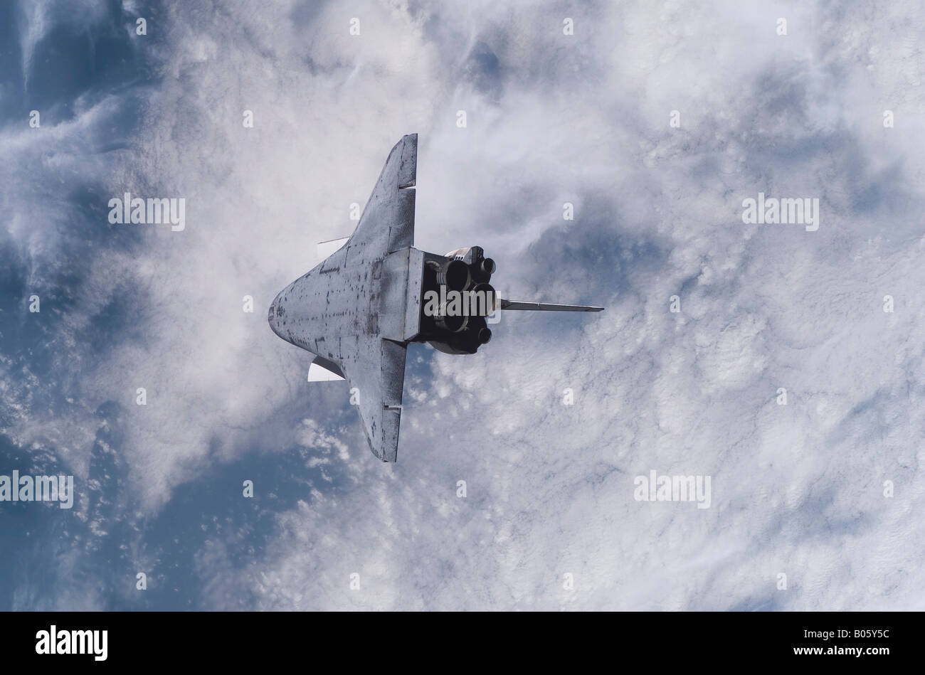 Space Shuttle Endeavour Stockfoto