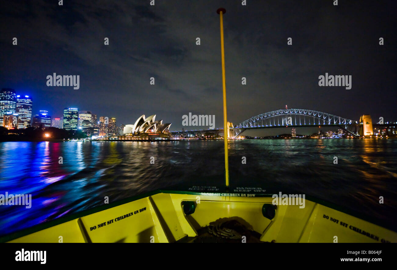Sydney verlassen Stockfoto