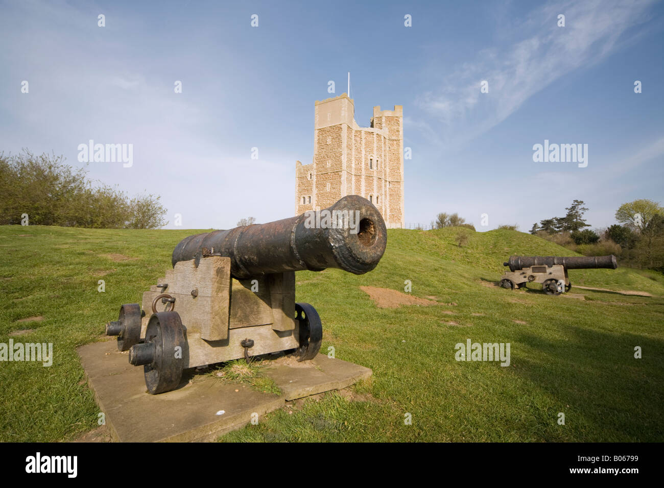 Orford Castle Stockfoto