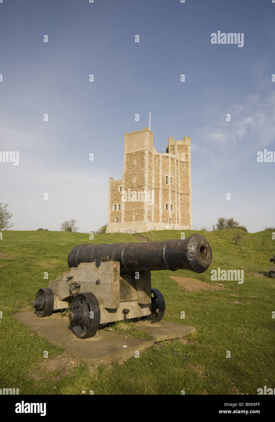 Orford Castle suffolk Stockfoto