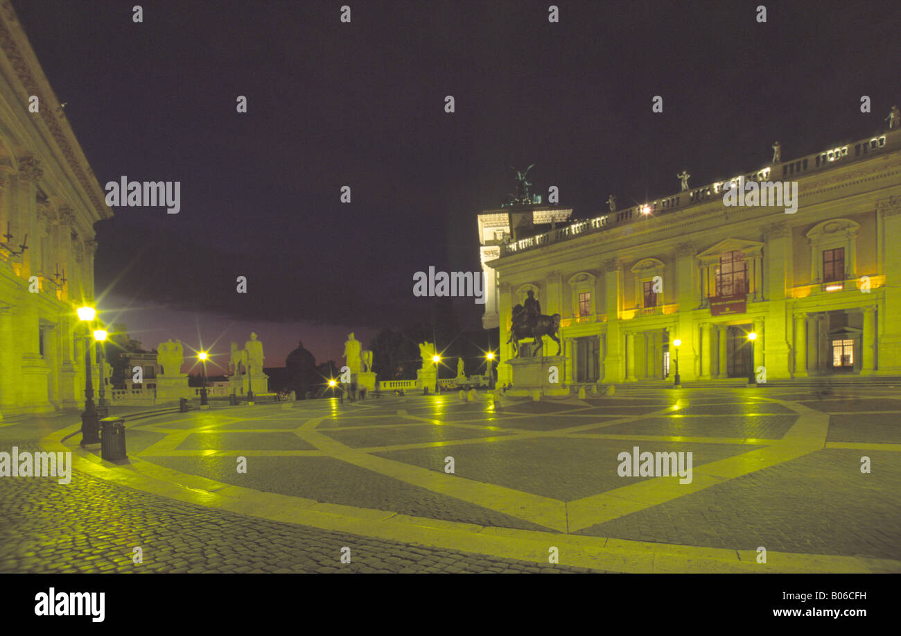 Piazza del Campidoglio Stockfoto