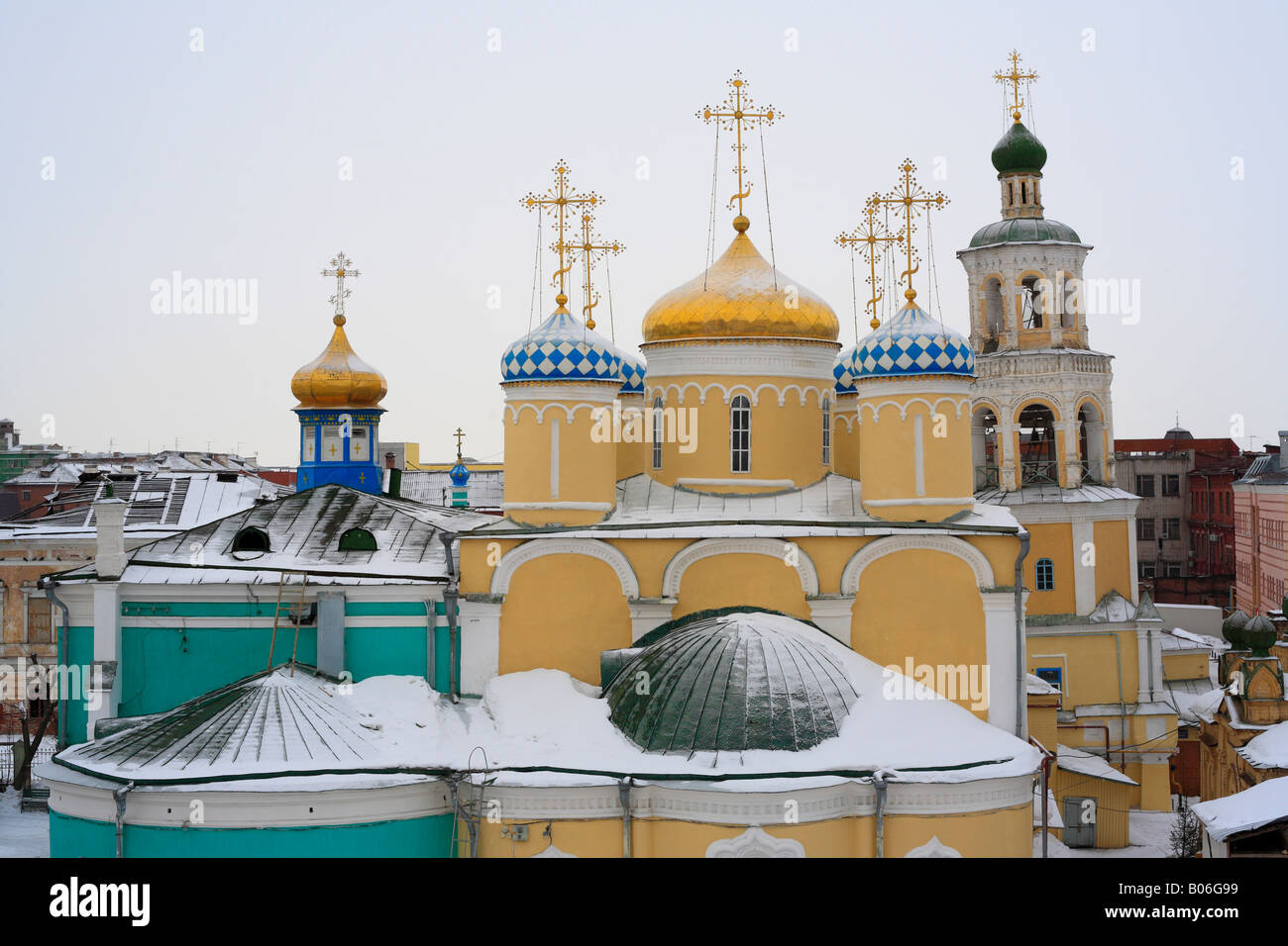 Kathedrale, Kazan, Tatarstan, Russland Stockfoto