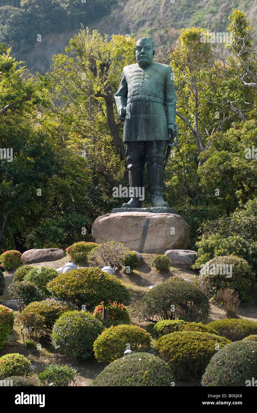 Japan-Kagoshima Saigo Takamori statue Stockfoto