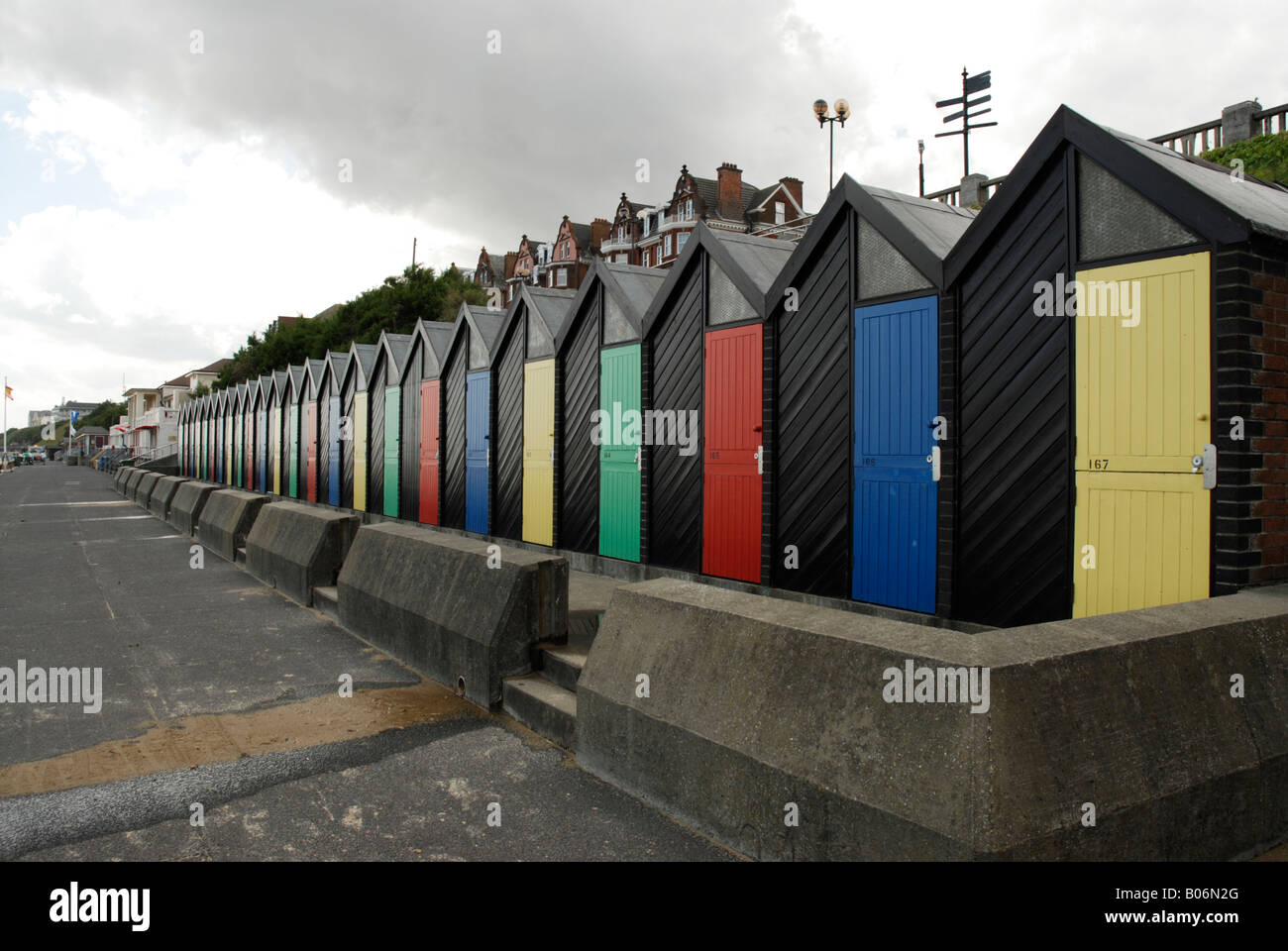 Die Promenade Lowestoft. Stockfoto