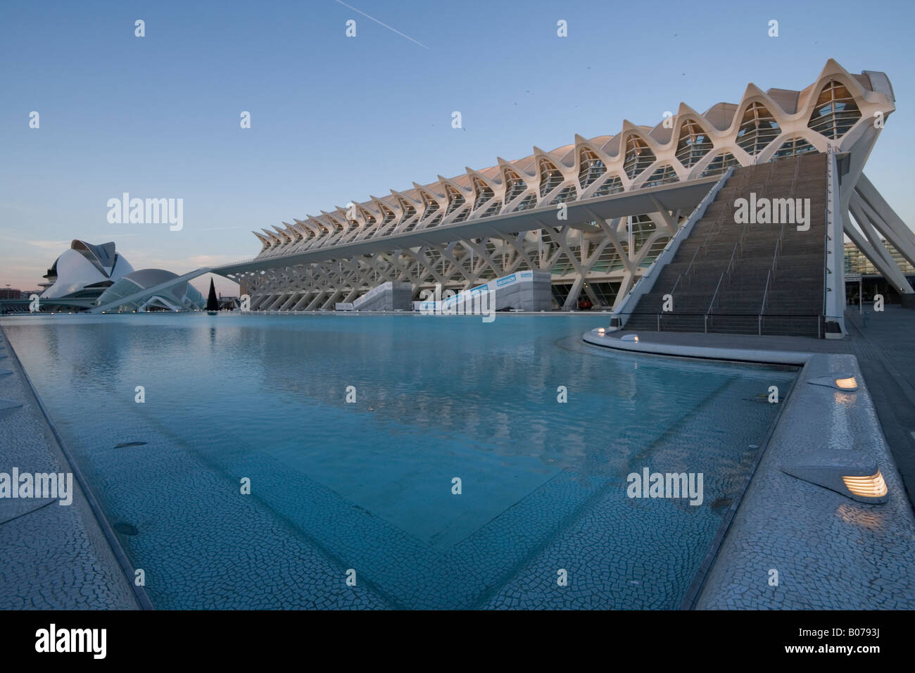 Museo de Las Ciencias Príncipe Felipe Stockfoto Museo de Las Ciencias Príncipe Felipe Stockfoto