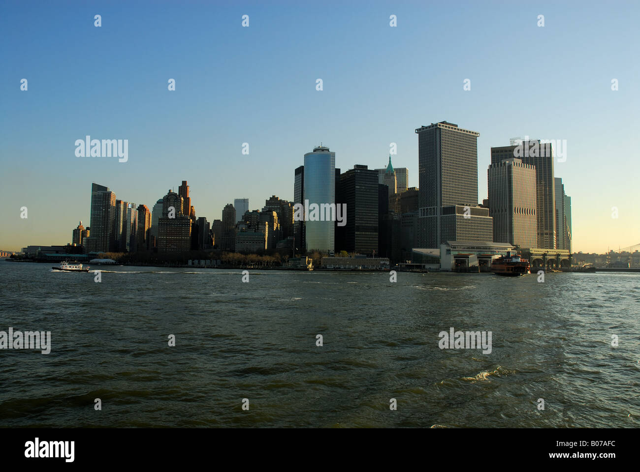 Skyline von New York City Stockfoto Skyline von New York City Stockfoto