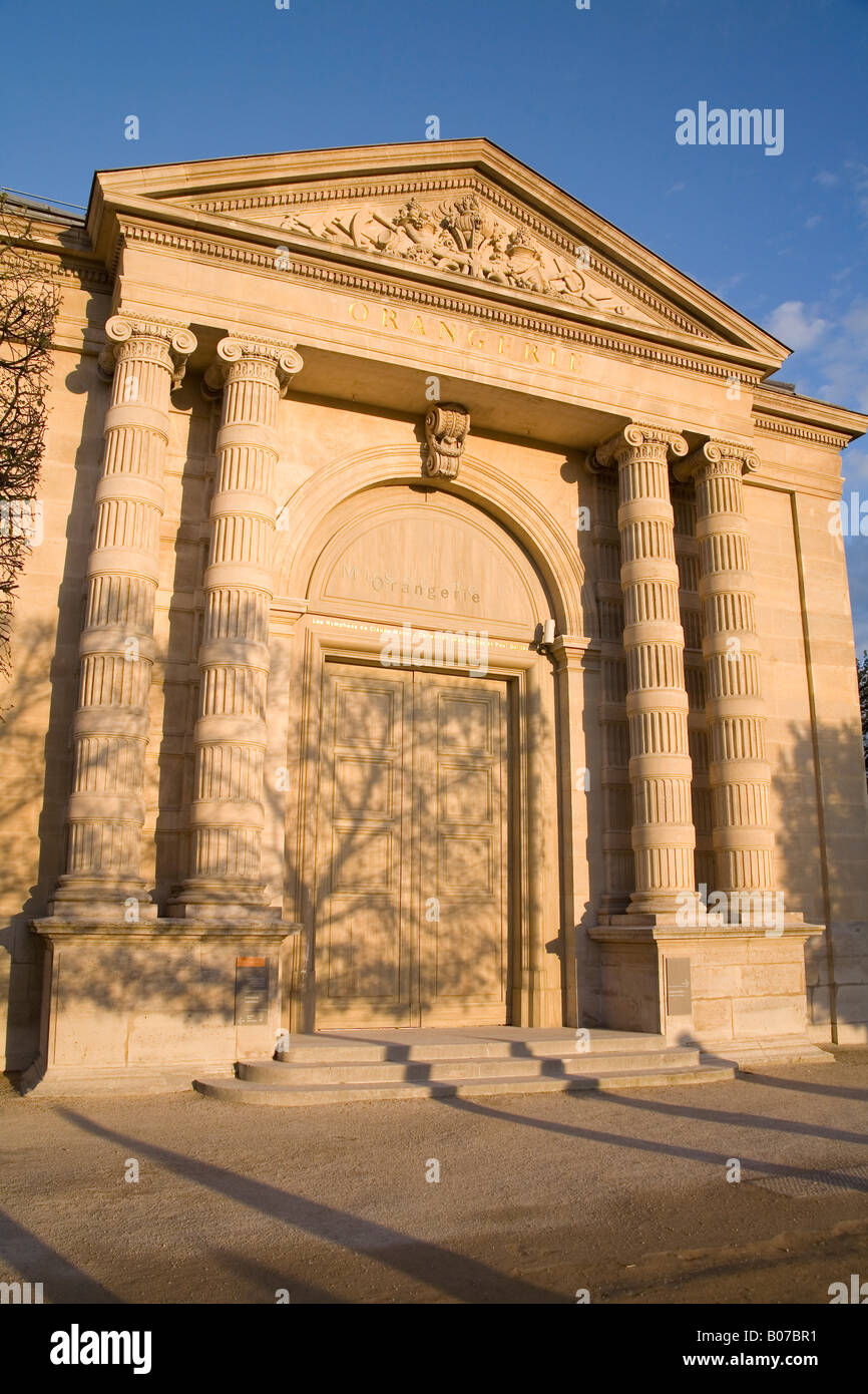 Musee de l ' Orangerie, Orangerie-Museum, Paris, Frankreich. Stockfoto